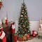 6.5ft. Pre-Lit Tiffany Fir Slim Tree, Clear Lights